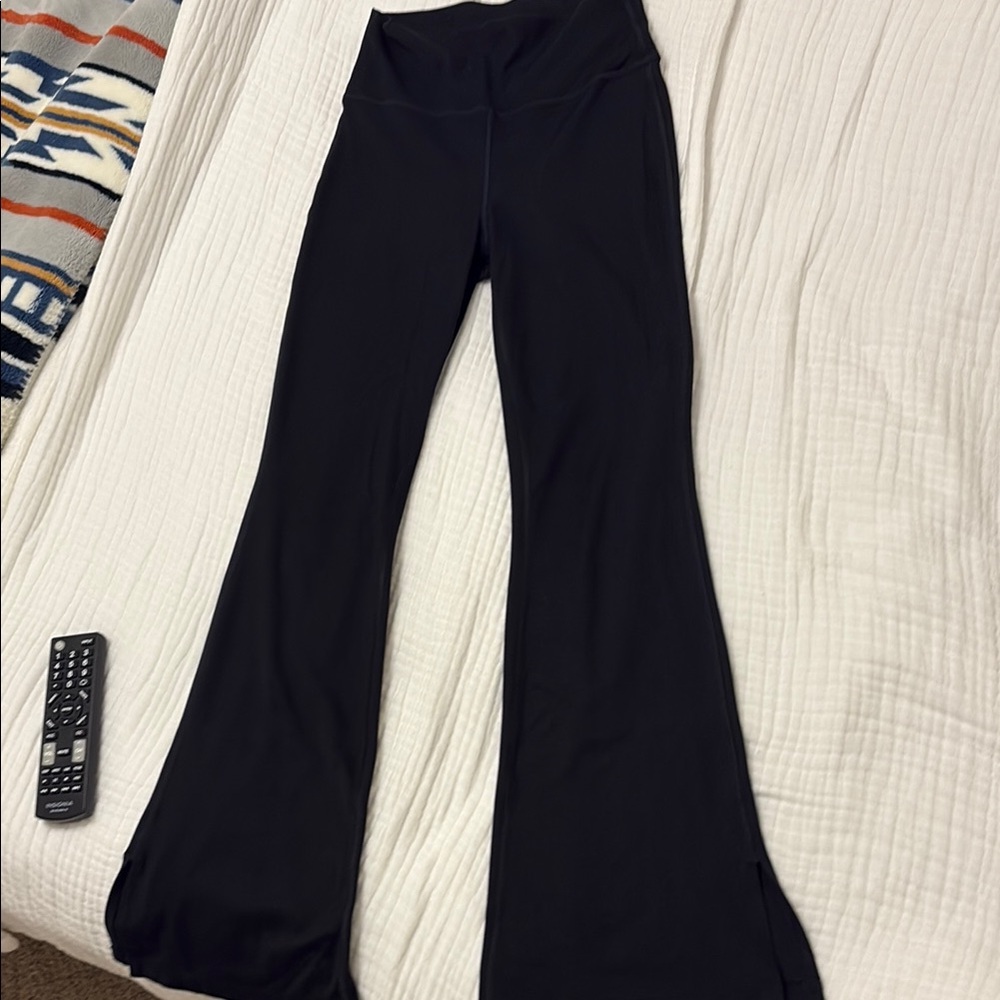 Gilly Hicks Black Flared Leggings